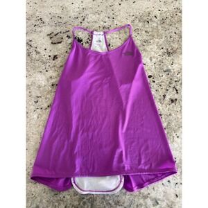 The North Face Women's M Purple FlashDry Racerback Tank Top